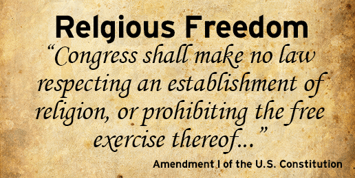 Freedom for Religion, Not From It