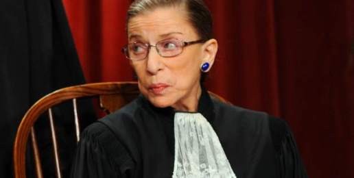 Ruth Bader Ginsburg Was Right … Sort of