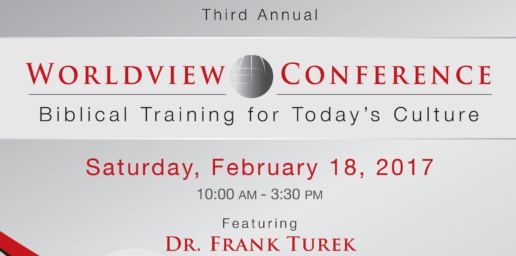 Third Annual IFI Worldview Conference with Frank Turek