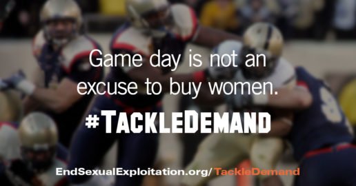 Tackle Super Bowl Sex Trafficking
